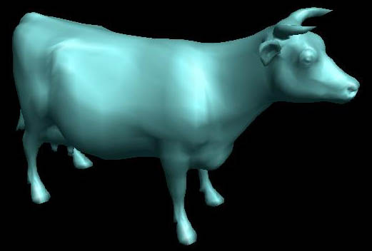 Cow - Smooth shading (phong)