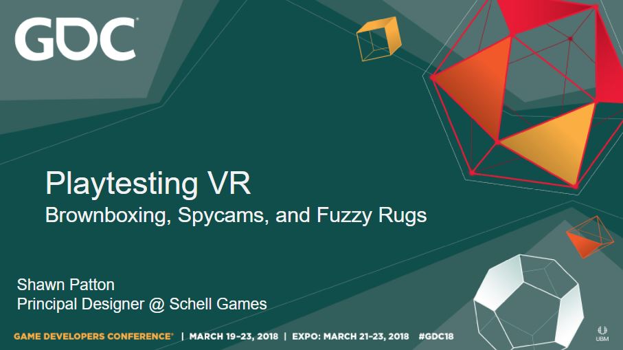 Playtesting VR
