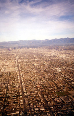 LA from above