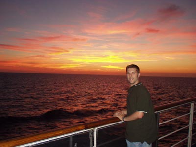 Sunset and Ray