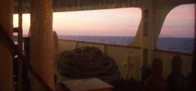 Sunset Below decks