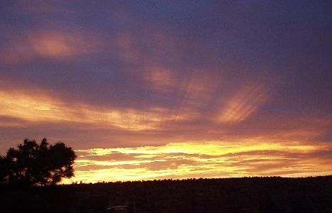 Sunset at the Grand Canyon