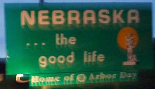 Nebraska sign