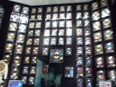Some of his platinum records