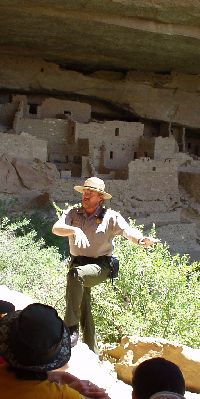 Our illustrious tour guide
